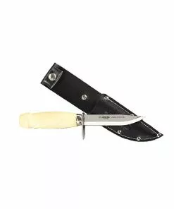 Fladen Kniv Rostfri M. Träskaft Parerstång