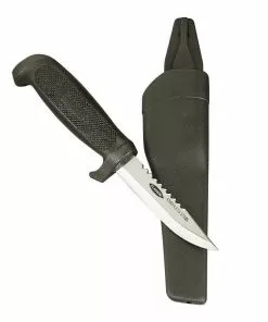 Fladen Fiskekniv Rostfri Med Plasthandtag