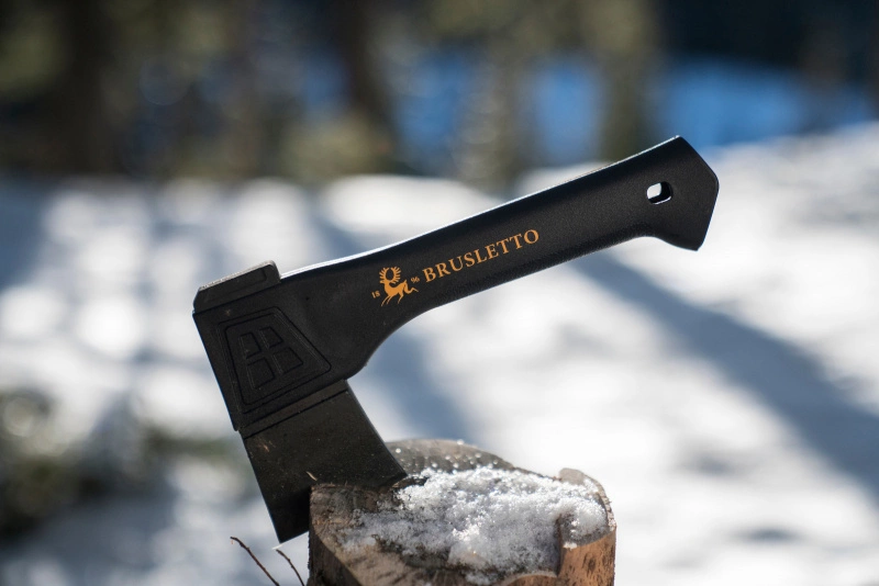 Brusletto Kikut Axe 23cm Black/Green 7 Brusletto Kikut Axe 23cm Black/Green – Image 5