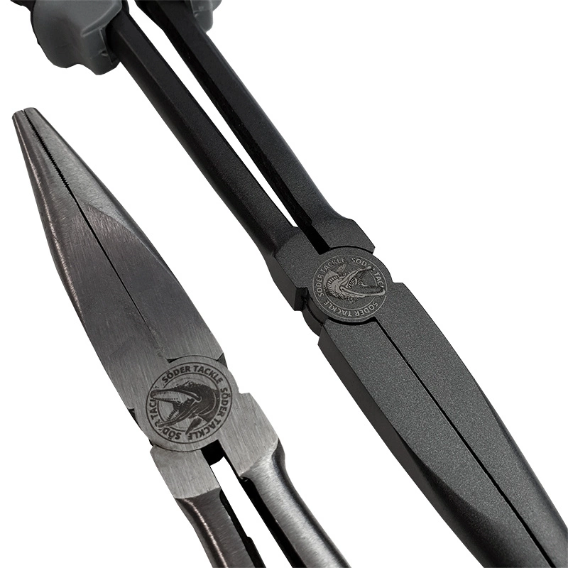 Söder Tackle Söder Long Nose Pliers 28cm, Black Carbon Steel 4 Söder Tackle Söder Long Nose Pliers 28cm, Black Carbon Steel – Image 2